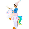 Inflatable Riding Unicorn Costume